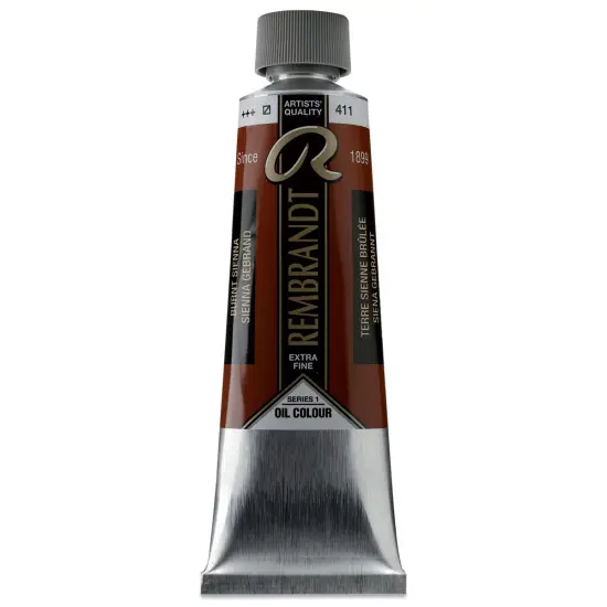 Rembrandt Artists' Oil Color - Burnt Sienna, 150 ml tube {1}