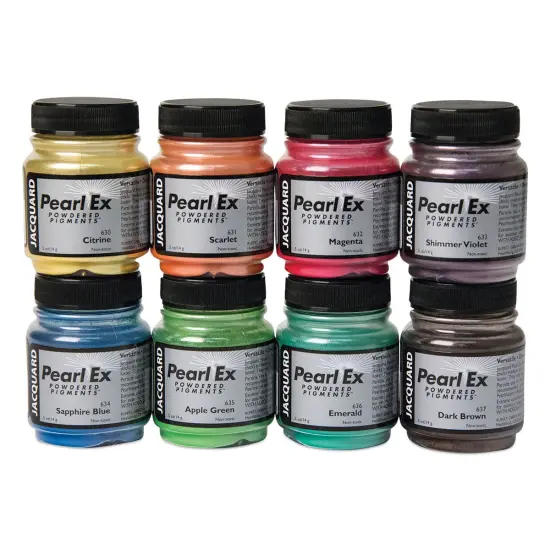 Jacquard Pearl-Ex Pigment - Chromatic, Set of 8 {1}