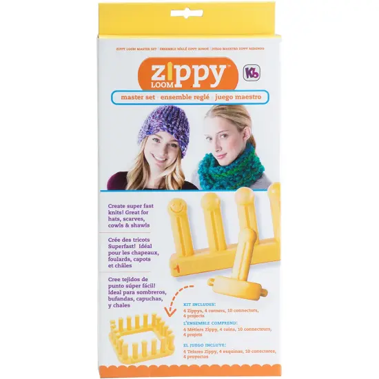 Authentic Knitting Board Zippy Master Loom Set {1}