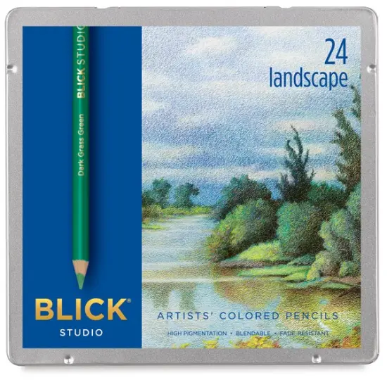 Blick Studio Artists' Colored Pencil Set - Set of 24, Landscape Colors {2}