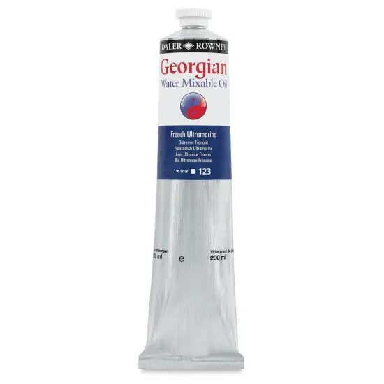 Georgian Water Mixable Oil - French Ultramarine, 200 ml {1}