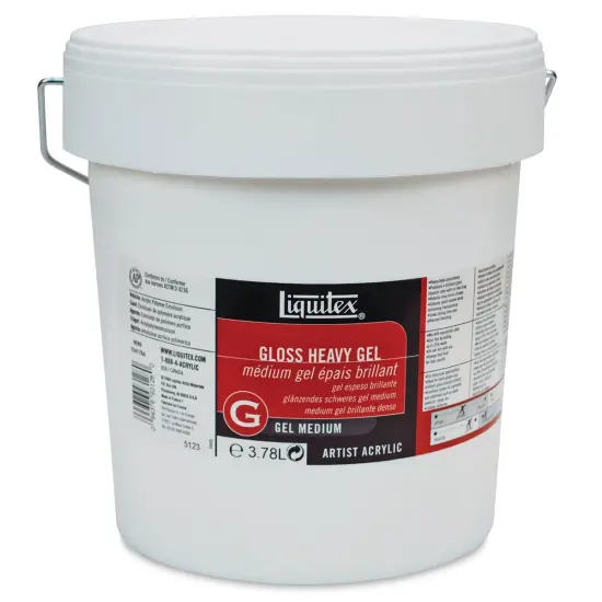 Liquitex Medium - Heavy Gel Medium, Gloss, 128 oz {2}