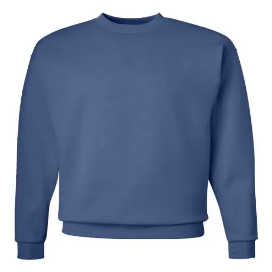 Hanes&reg; Ecosmart Crewneck Sweatshirt Denim Blue {1}