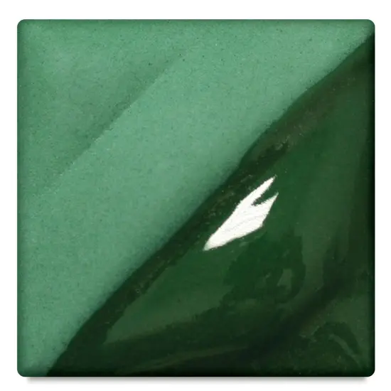 Amaco Lead-Free Velvet Underglaze - Hunter Green, 16 oz {1}