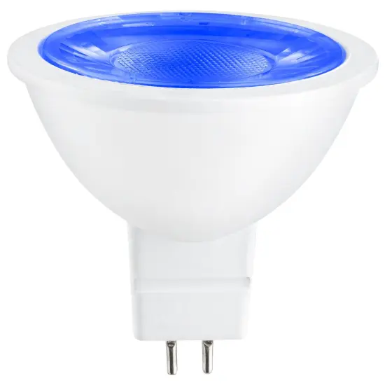 SUNLITE 3w 12v LED MR16 GU5.3 25-Watt Equivalent Blue Light Bulb {1}