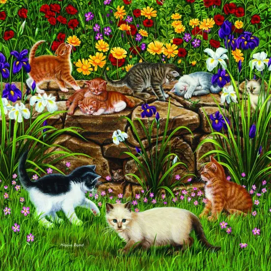 Sunsout Wall Flowers 500 pc Jigsaw Puzzle 45851 {1}