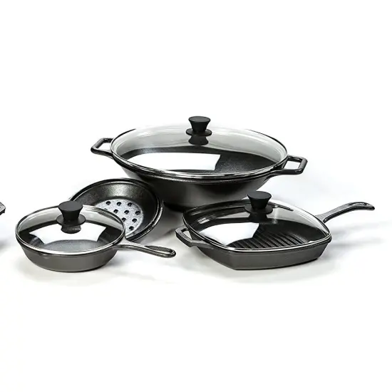 Lodge Tempered Glass Cover Lid for Skillet and Wok Cookware 15 inch {4}