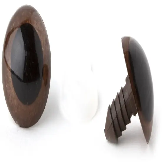 CousinDIY Shank Back Animal Eyes 12mm 6/Pkg {4}