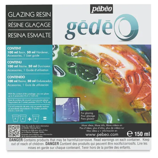Pebeo Gedeo Glazing Resin - 150 ml {1}