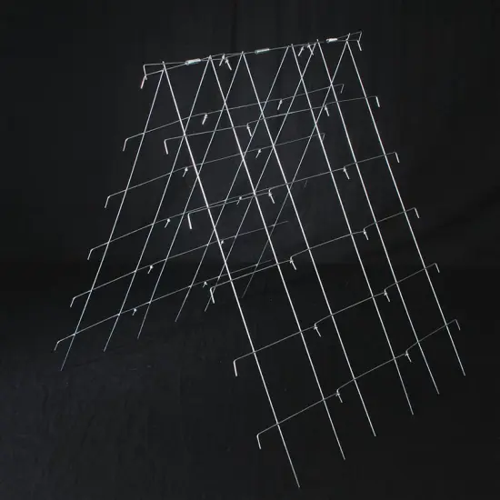 Garden Cucumber Squash A-Frame Support Galvanized Steel Foldable 48" High {1}