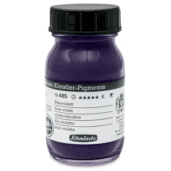 Schmincke Pigment - Blue Violet, 100 ml Jar {1}