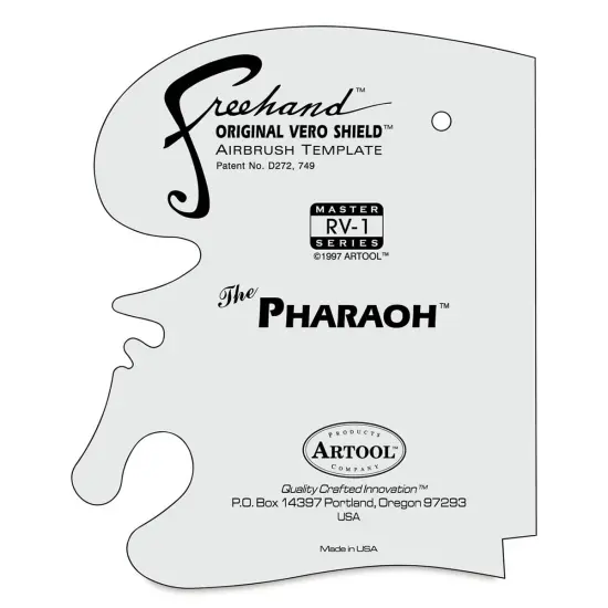 Iwata Artool Freehand Template - Set of 2, Master Series {2}