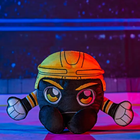 Bleacher Creatures Boston Bruins 8" Kuricha Hockey Puck Sitting Plush {5}