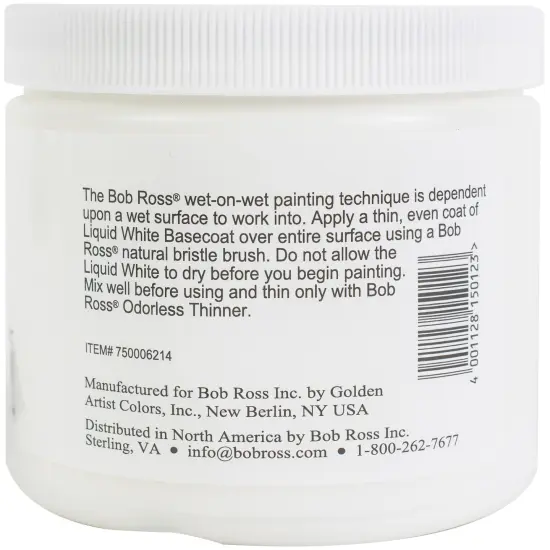 Bob Ross Liquid White-16oz {2}