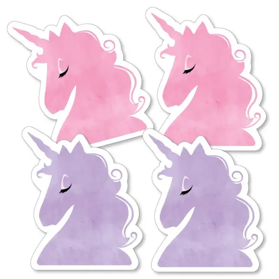 Big Dot of Happiness Rainbow Unicorn - Decorations DIY Magical Unicorn Baby Shower or Birthday Party Essentials - Set of 20 {3}