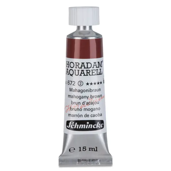 Schmincke Horadam Aquarell Watercolor - Mahogany Brown, 15 ml tube {1}