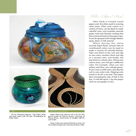 Creative Rims for Gourd Art {4}