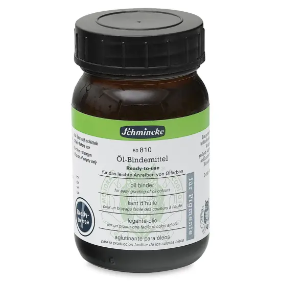 Schmincke Ready-to-Use Oil Binder - 200 ml bottle {2}