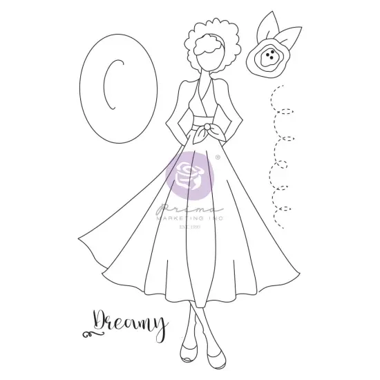 Prima Marketing Inc Prima Marketing Aisha Julie Nutting Stamps 655350913243 {1}