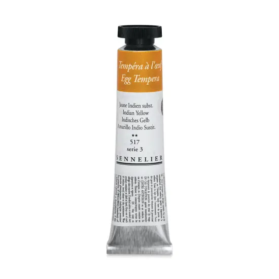 Sennelier Artists Egg Tempera - Indian Yellow, 21 ml tube {1}