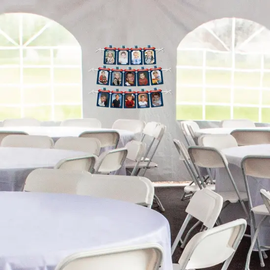 Big Dot of Happiness Boy 16th Birthday - DIY Sweet Sixteen Birthday Party Decor - Picture Display - Photo Banner {4}