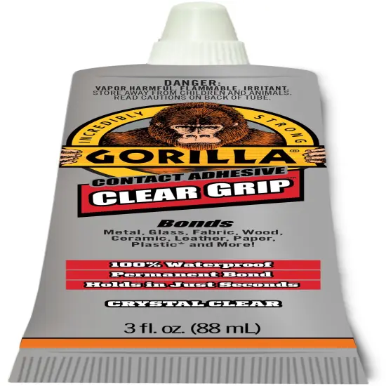 Gorilla Clear Grip Contact Adhesive-3oz {3}