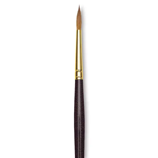 Da Vinci Harbin Kolinsky Brush - Sharp Round, Short Handle, Size 4 {1}