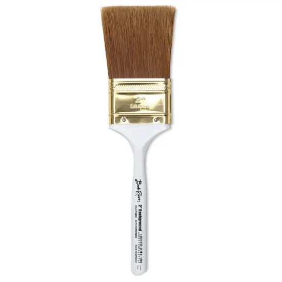 Bob Ross Synthetic and Bristle Blend Brush - Background, Size 2" {2}