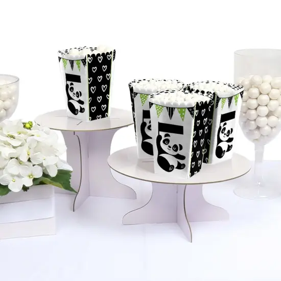Big Dot of Happiness Party Like a Panda Bear - Baby Shower or Birthday Party Favor Popcorn Treat Boxes - Set of 12 {4}