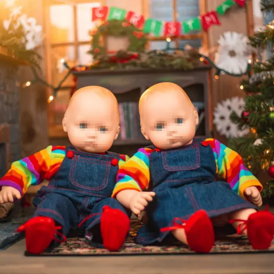 The Queen's Treasures 15 Inch Doll Clothes Rainbow Tee Shirt and Skirt {4}