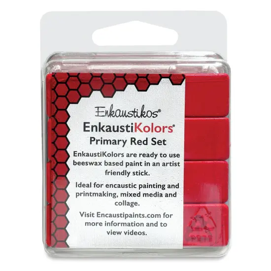 Enkaustikos EnkaustiKolors Paint Set - Primary Red Set {1}