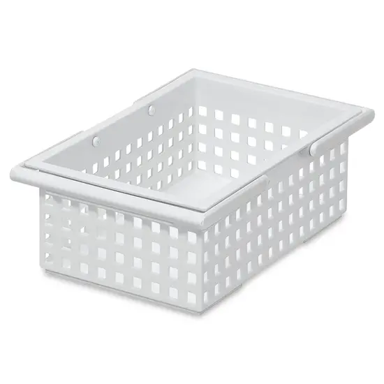 Like-It Stacking Tote - Small, White {1}