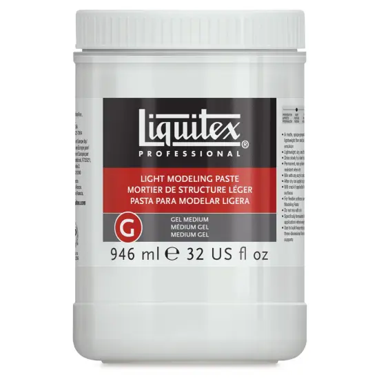 Liquitex Light Modeling Paste - 32 oz jar {2}