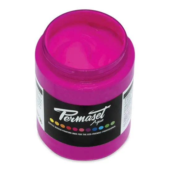 Permaset Aqua Fabric Ink - Glow Magenta, 300 ml {1}