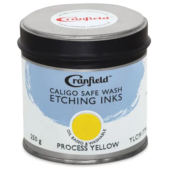 Cranfield Caligo Safe Wash Etching Ink - Process Yellow (Arylide), 250 g Can {1}