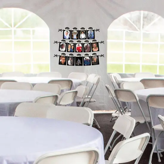 Big Dot of Happiness Adult Happy Birthday - Gold - DIY Birthday Party Decor - Picture Display - Photo Banner {4}