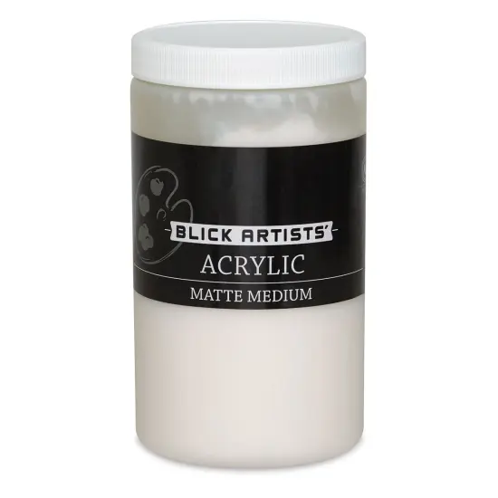 Blick Artists Acrylic Medium - Blick Acrylic Medium, Matte, 32 oz {1}
