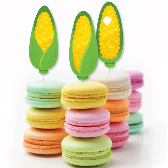 Big Dot of Happiness It's Corn - DIY Shaped Fall Harvest Party Cut-Outs - 24 Count {4}