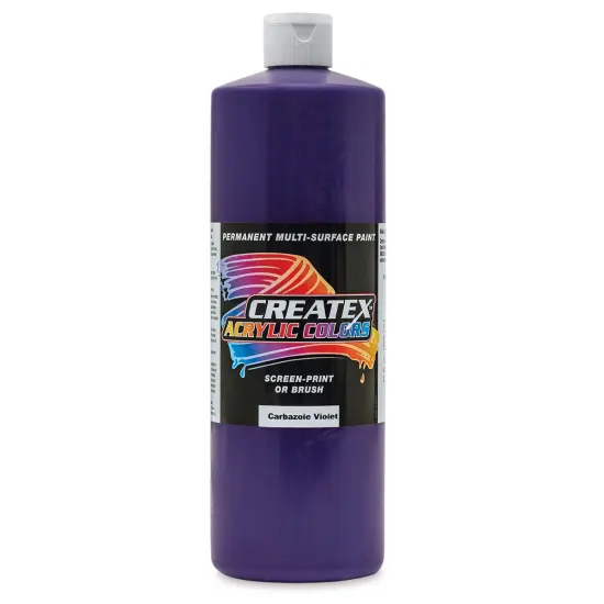 Createx Acrylics - Carbazole Violet, Quart {1}