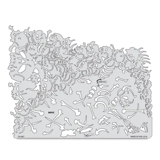 Iwata Artool Freehand Template - Son of Skull Master The Bonz {2}