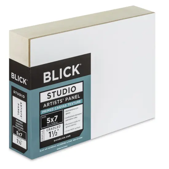 Blick Studio Artists' Board - 5" x 7" x 1-1/2", Gallery {1}