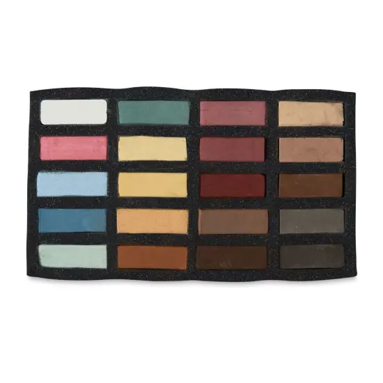 Art Spectrum Extra Soft Square Pastels - Portrait, Set of 20 {1}