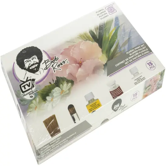 Bob Ross Flower Paint Set-15 Piece Set {3}