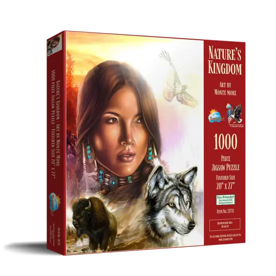 Sunsout Nature's Kingdom 1000 pc Jigsaw Puzzle 21731 {3}