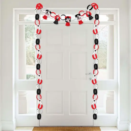 Big Dot of Happiness Ta-Da, Magic Show - 90 Chain Links and 30 Paper Tassels Decoration Kit - Magical Birthday Party Paper Chains Garland - 21 feet {4}