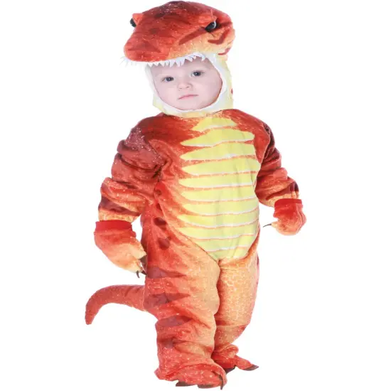 Cretaceous Dinosaur Red T-Rex Toddler Costume {1}
