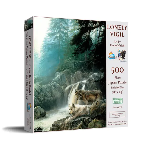 Sunsout Lonely Vigil 500 pc Jigsaw Puzzle 57735 {3}