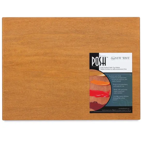 New Wave Posh Tabletop Palette - Natural, 11-3/4" x 15-3/4" {1}