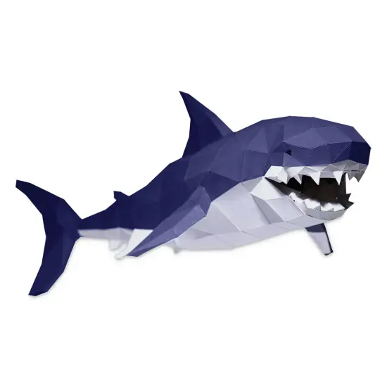 Papercraft World 3D Papercraft Model DIY Kit - Shark {1}