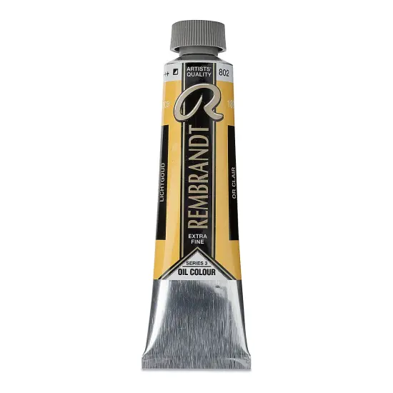 Rembrandt Artists' Oil Color - Light Gold, 40 ml tube {2}